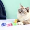 Cat Spring Toys Kitten Coil Spiral Springs Interactive Toy Colorful Springs Cat Self-pleasure Toy Pet Supplies