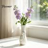 Dried Flower Arrangement Holder Couple Cats Vase, Plastic Snuggling Cat Vase for Home, Modern Home Interior Accents Desk, Shelf Decor, Tabletop Floral