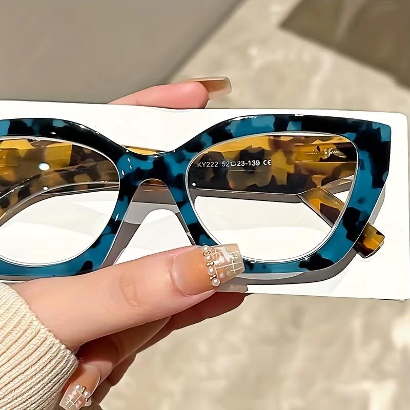 Anti Blue Light Ženy Muži Brýle na čtení Unisex Oversex Cat Eye Computer Brýle pro dalekohled Dioptrické brýle na presbyopii