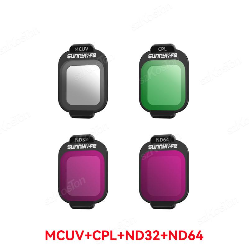 Lens Filter Kit For DJI Flip LITO X1 CPL UV ND8 ND16 ND11 ND61 ND Filters Lightweight Camera Fliter LITO Flip Drone Accessories
