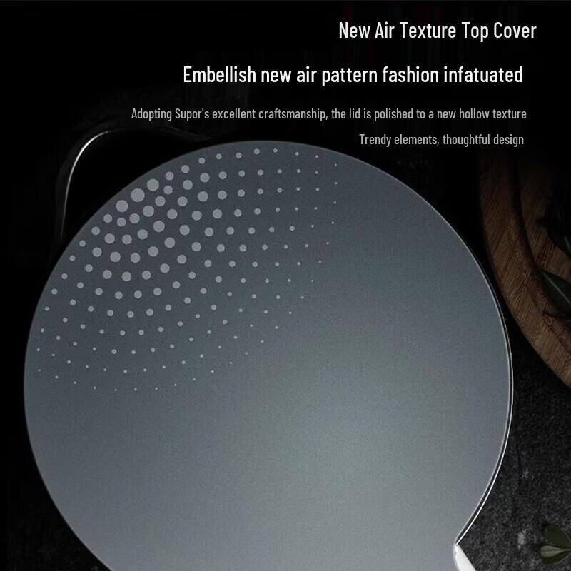 SUPOR 1,7L Dubbelväggig Elektrisk Vattenkokare i Rostfritt Stål 304 Anti-Skållning