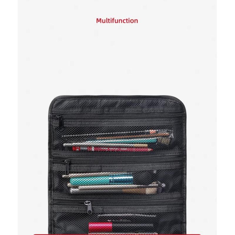 Große, mehrschichtige, professionelle Kosmetiktasche mit großem Fassungsvermögen, tragbare Nailart-Tattoo-Make-up-Toolbox, Make-up-Aufbewahrungstasche