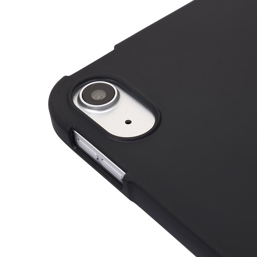 Für iPad Air 11 (2025)/(2024) Hülle PU-Leder+Silikon Dreifach faltbarer Ständer Tablet-Hülle