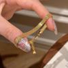 Stainless Steel Watch Strap Bracelets Vintage Woven Strap Bracelet for Women Daily Simple Versatile High-end Jewelry Girl's Gift