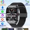 2025 New 1.95 Inch Ultra HD Smart Watch Men GPS Tracking Bluetooth Call NFC Heart Rate Sports Fitness Women Smart Watch for OPPO