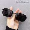 Polarized Sunglasses Metal Day Night Dual Use Sunglasses Photochromic Sunglasses Comfortable Uv400 Eyewear For Fishing Driving