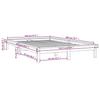 Solid Wood Bed 120 X 200 Cm Pine