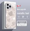 Gradient Love Smiley Liquid Glass Case for iPhone 11 Pro Max/XS/12 - Full Protection & Anti-Fall Lens