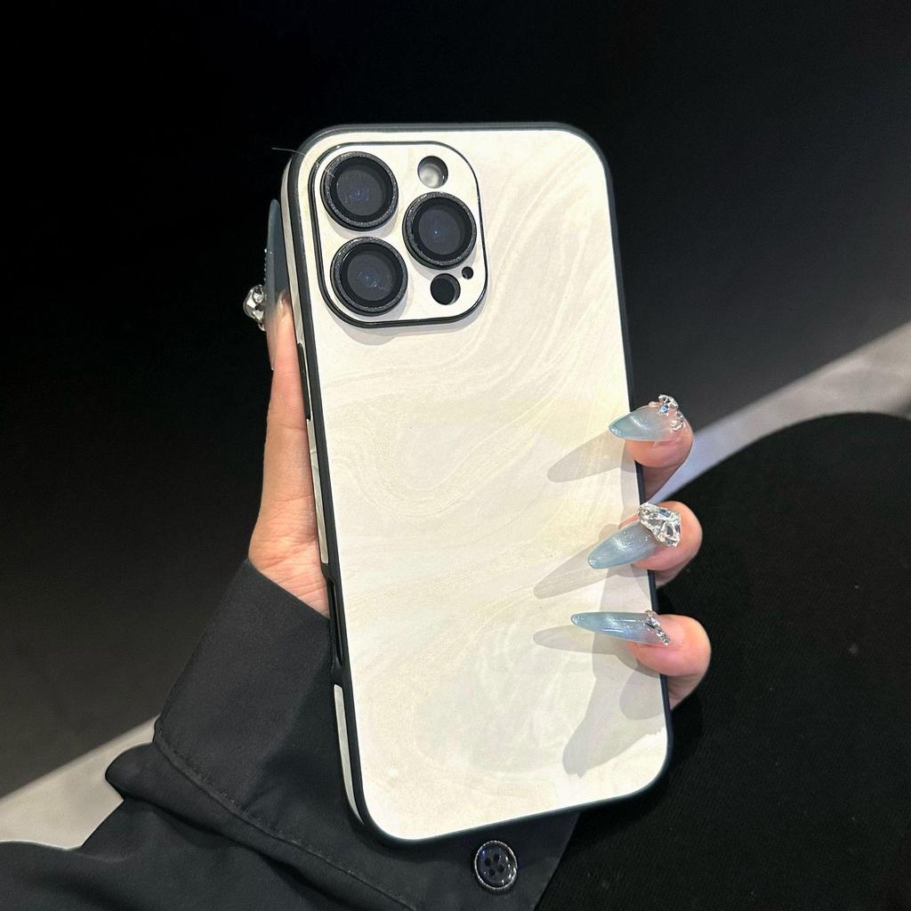 Etui Apple 17 Pro Max z pełnym pokryciem i efektem fal wodnych, precyzyjny otwór na powietrze, skórka ochronna na 13/14