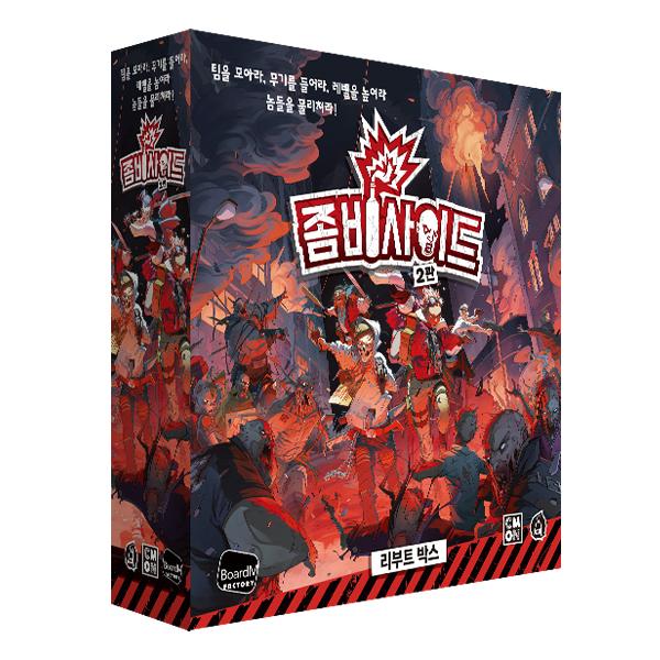 

Корейская настольная игра Zombieside 2nd Reboot Box