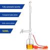 Aokewen 50ml Glas Kolben Automatische Bürette