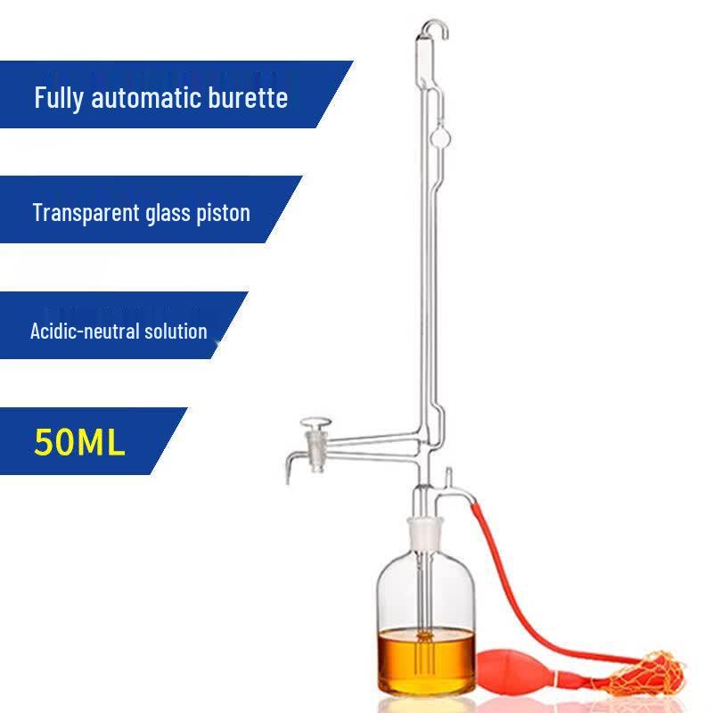 Aokewen 50ml Glass Piston Automatic Burette