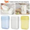 Waterproof Soap Rack with Drain Hole Soap Dish Mini Soap Storage Box  Travel