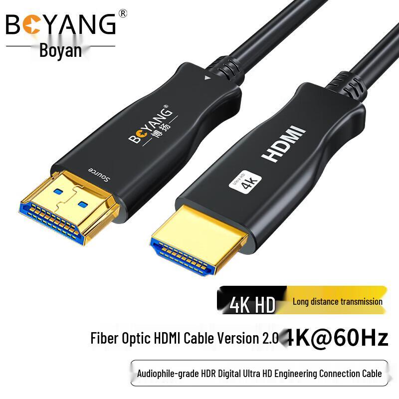 

Boyang Fiber Optic HDMI Cable
