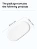 Oval Dinner Plate Microwave Safe Snack Fruit Plates Multifunctional Tableware Dessert Serving Tray Kitchen Dishes
