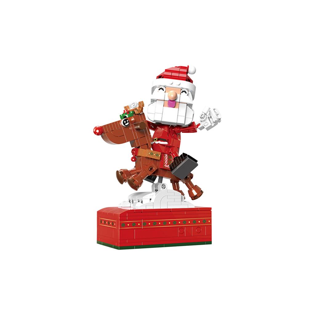 Christmas Brick Gifts, Deer And Santa Music Boxes