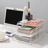 Fashion Desktop Organizer Stackable File Rack File Organizer Papers Rack A4 File Storage Tray Minimalism INS Style Magazine