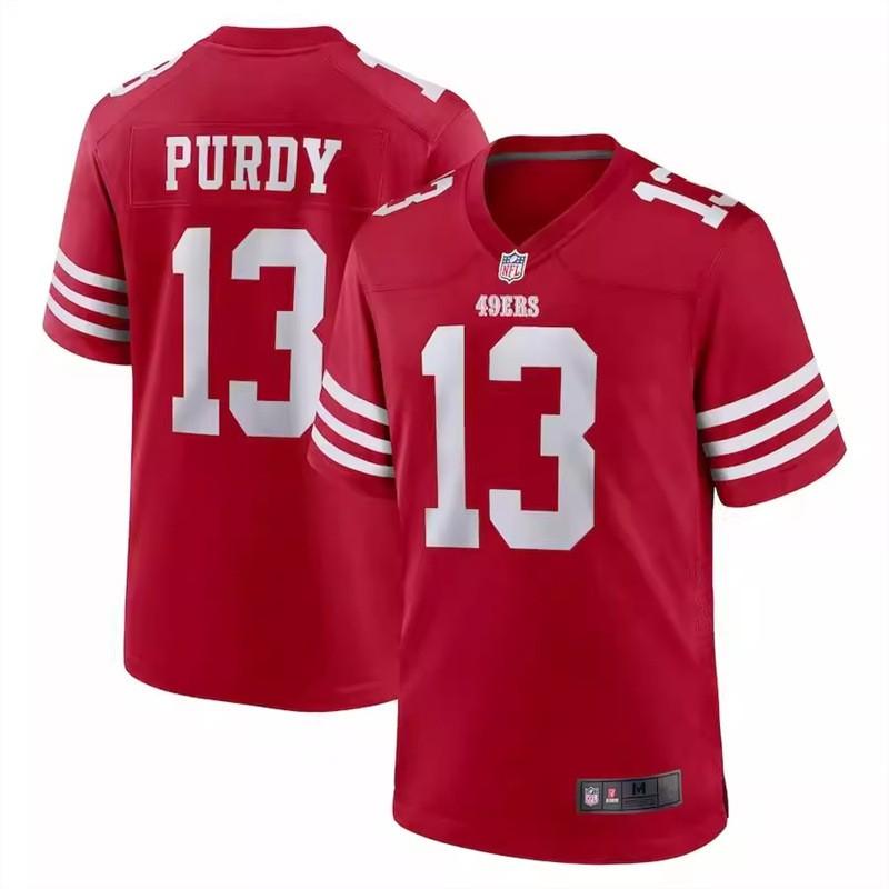 San Francisco 49ers 13 Purdy Mens Football Jersey