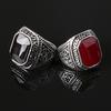 Men's Women's Lover Vintage Carved Geometric Resin Alloy Party Jewelry Ring