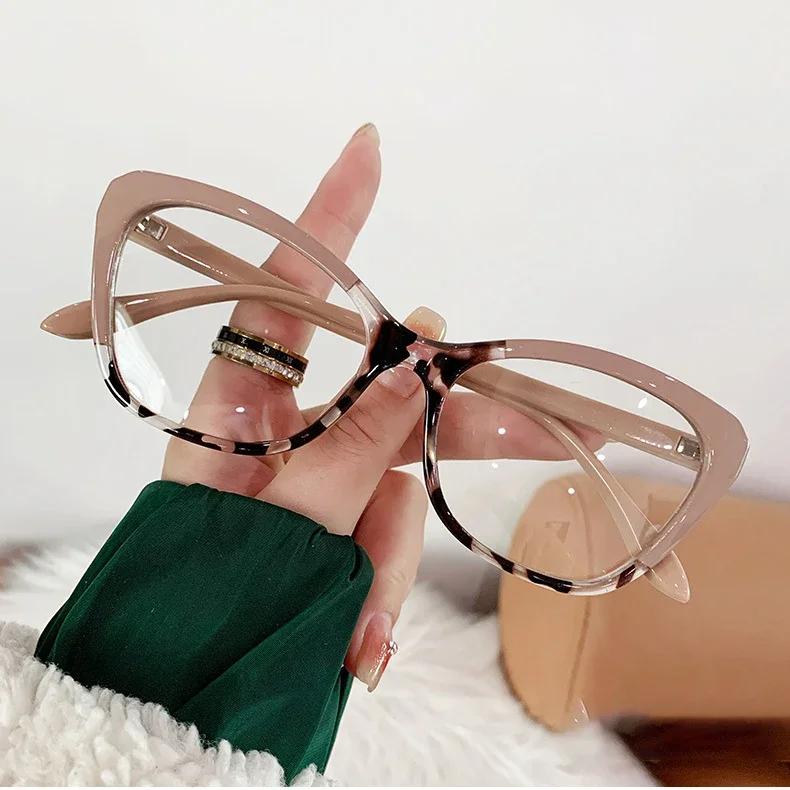 Men Women Cat Eye Anti-Blue Light Glasses New Fashion Optical Spectacle Eyeglasses Unisex Retro Computer Vintage Glasses