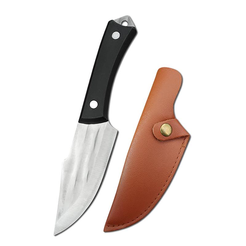 

Нож для разделки мяса из нержавеющей стали, кованый нож для разделки мяса, очистки овощей, нарезки мяса на гриле, рыболовный нож, инструменты