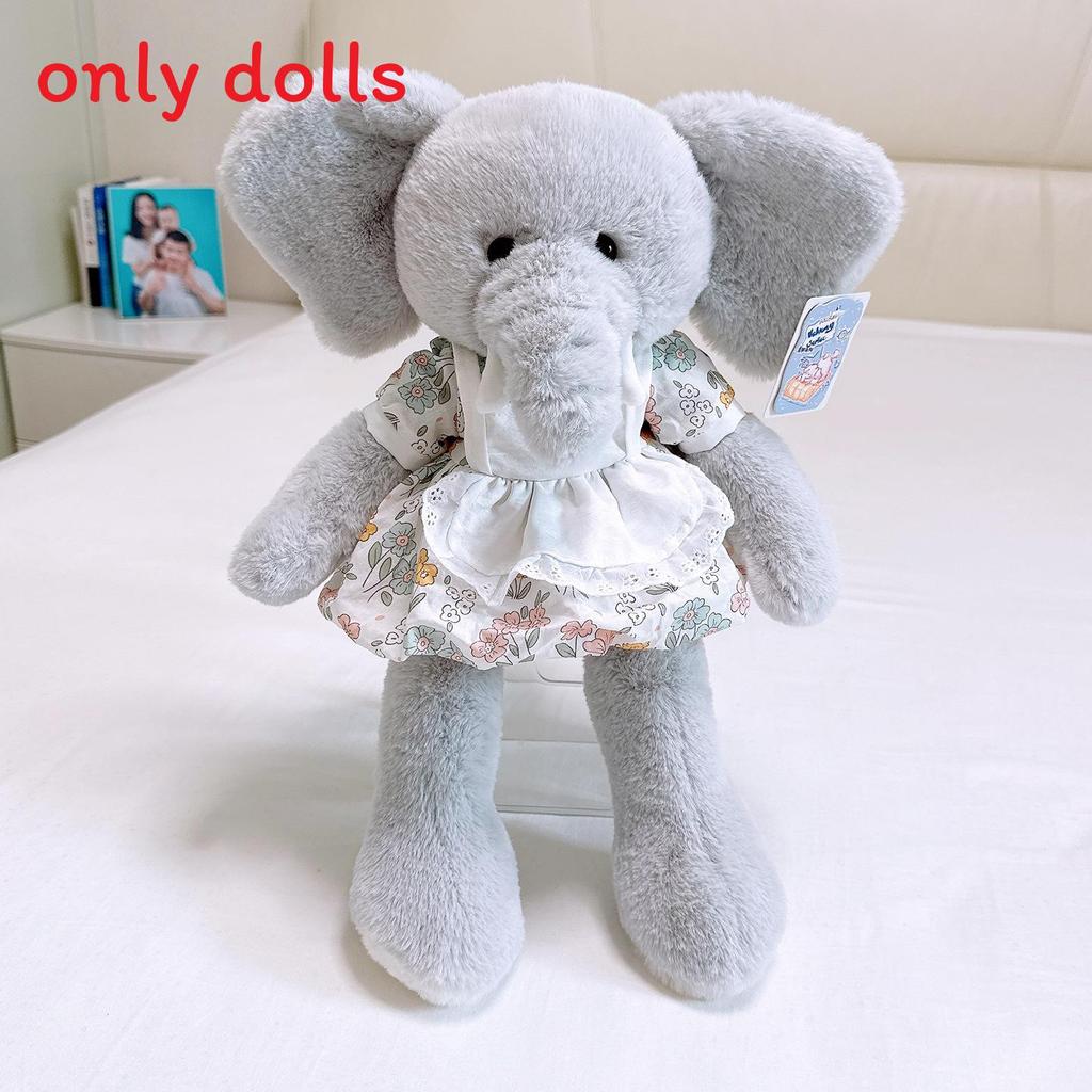 Kids Plush Elephant Bear Rabbit Plush Toy With Pp Cotton For Kids Gift And Childrens Decor
