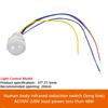 DC11-11V AC111-111V 18W PIR Probe LED Human Motion Sensor LED PIR Infrared Motion Sensor Detection Auto Sensing Light Switch