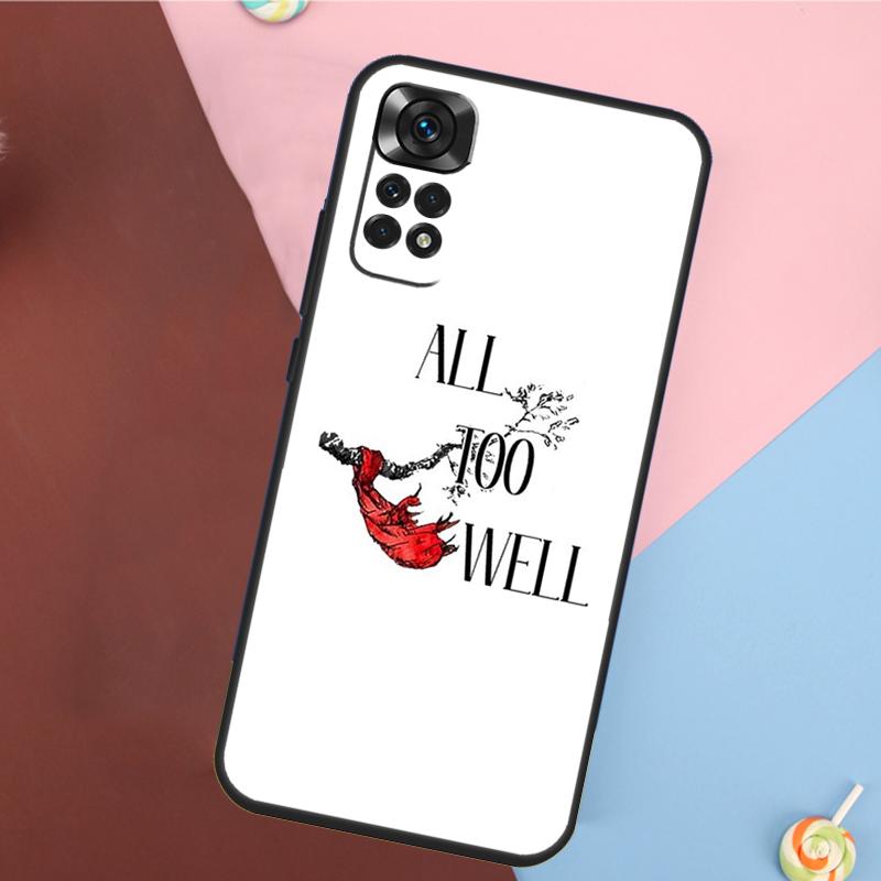 All Too Well Lyrics Cover For Xiaomi Redmi Note 13 Pro 14 12 11 9 10 9S 10S 11S 12S Redmi 10C 12C 13C 14C Case