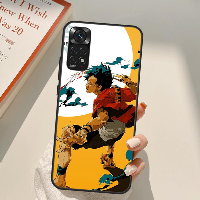 Anime Samurai Champloo Case For Xiaomi Redmi Note 11 10 9 8 Pro Note 11S 10S 9S 8T K50 K40 9A 9C 10A 10C Cover