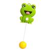 Table Tennis Trainer Indoor Hanging Elastic Shaft Automatic Winding for Kids Self Practice Frog Style