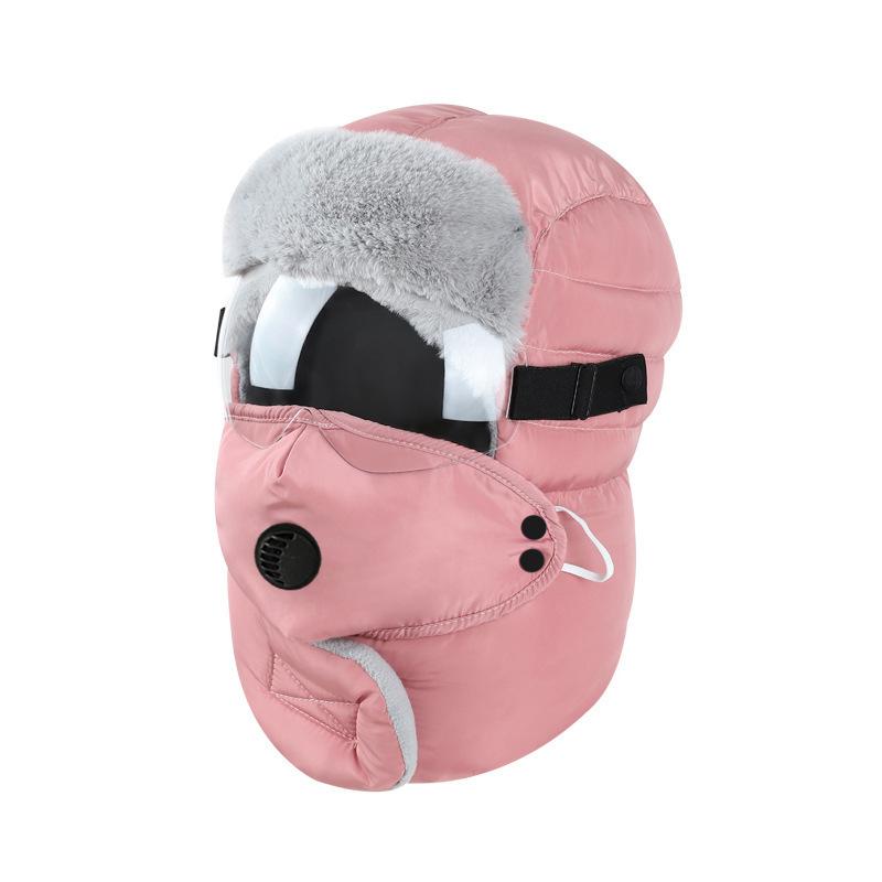 New Lei Feng Hat for Men and Women In Winter Cold Protection Ear Protection Northeast Outdoor Cycling Windproof Warmth Plush Velvet Thickened Hat