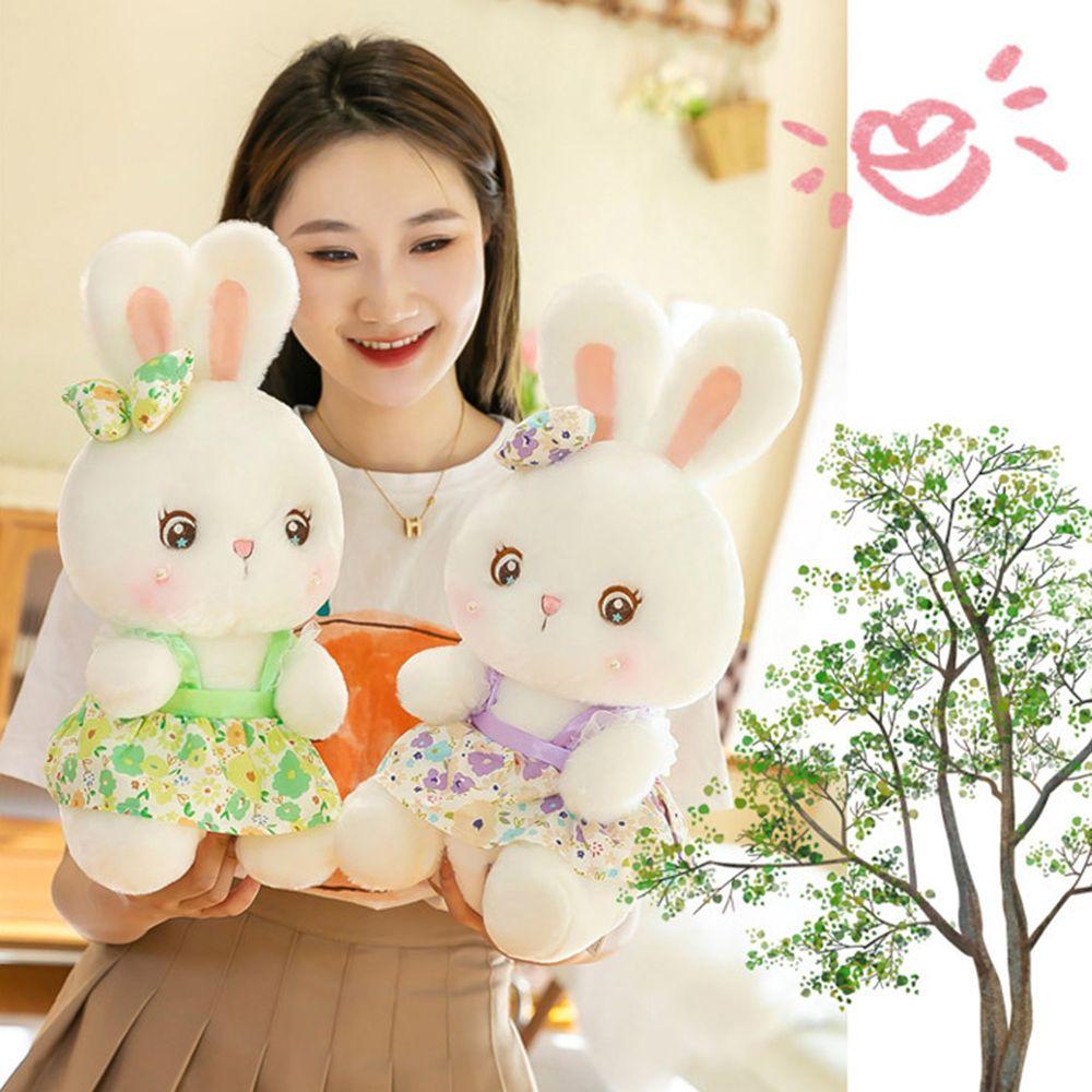 Appease Doll Toy Doll Rabbit Plush Toys Skirt Rabbit Doll Bunny Stuffed Doll Stuffed Animal Toys