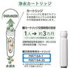 [Limited Quantity] SANEI Water Purification Switch Shower Special Pack (2 Cartridges) Shower Head, Chlorine Removal, Water Saving