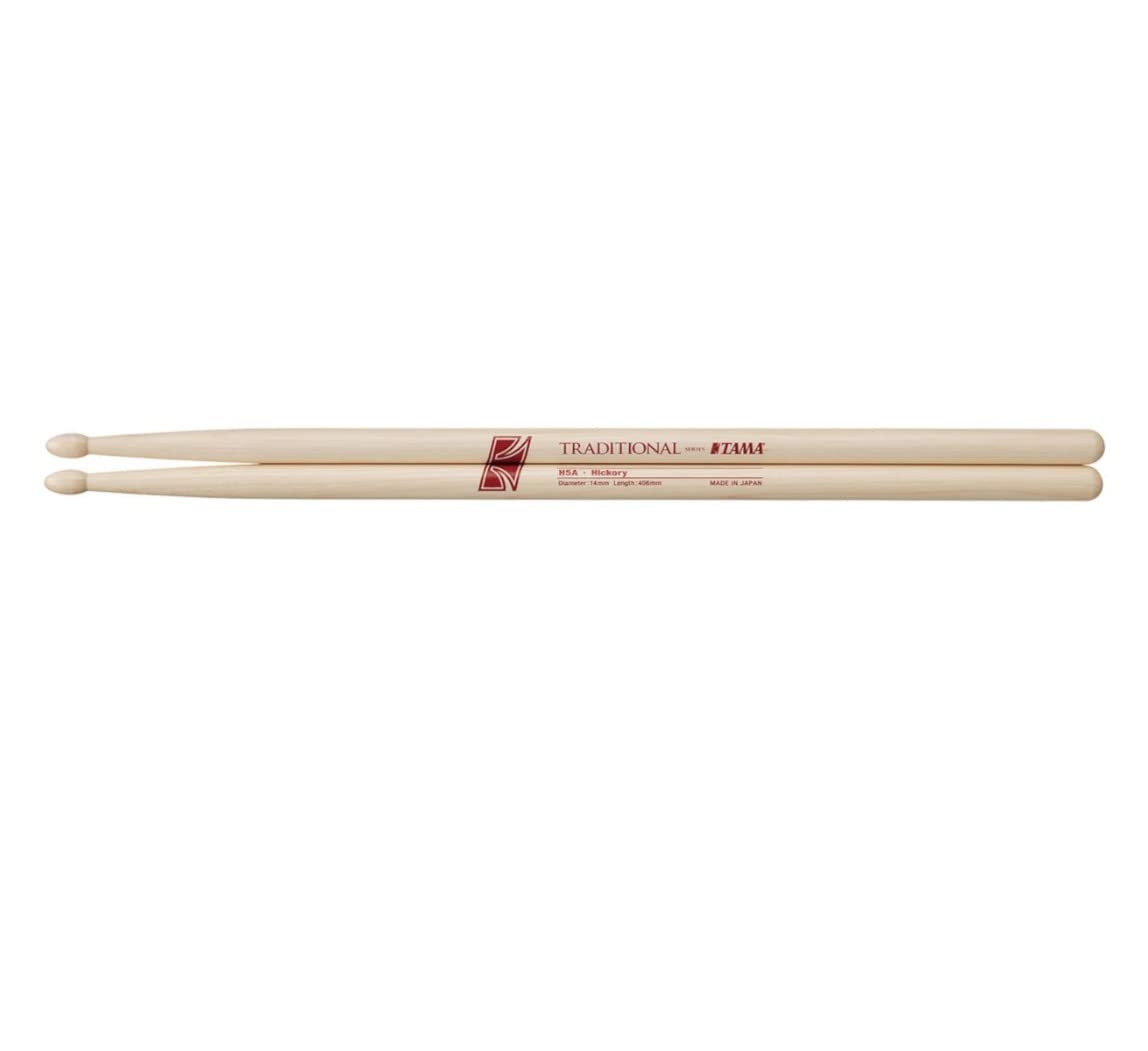 

TAMA Hickory Stick 14mm Popular Tip H5A