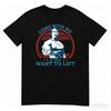 Lato 2026 Chodź ze mną, jeśli chcesz podnosić ciężary Vintage Siłownia Retro Kulturystyka Nadruk Bawełniany T-shirt dla Zakochanych Casualowe Koszulki