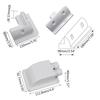 ABS Solar Panel Mounting Brackets Drill-Free Corner Bracket Support Kit for Wood Frame RV Boat Campers Caravans Hood
