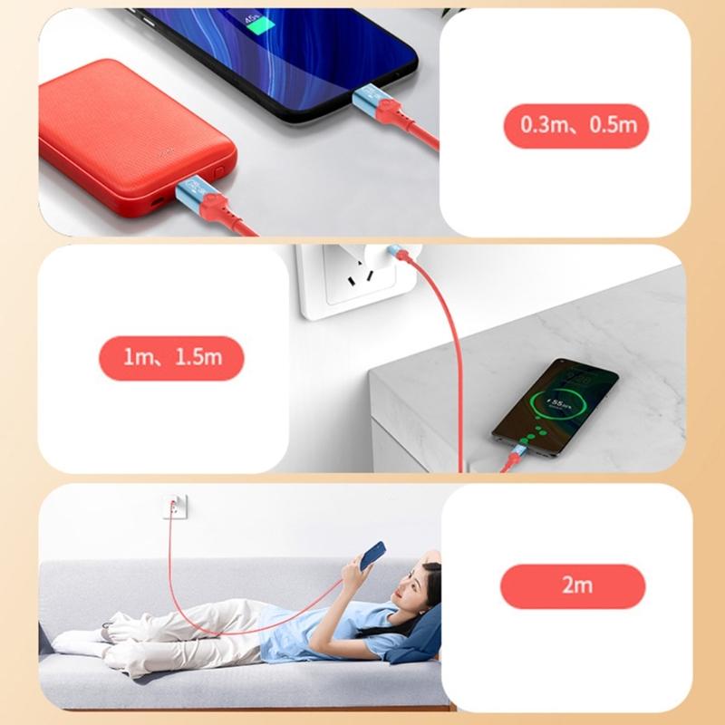 USB4 Cable 40Gbps USB C To USB C 240W Fast Charging Display Cable Support 8K@60Hz 40Gbps Data Cable for Smartphone