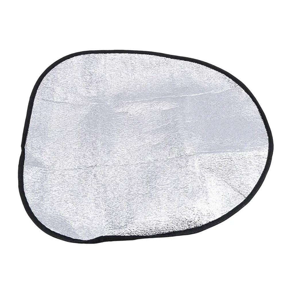 1Pcs Sun Protection Sun Shade Silver Anti-UV Sunscreen New Steering Wheel Cover  Car Supplies