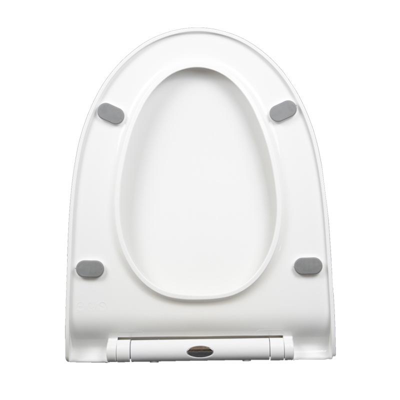 One-Button Quick-Release Soft-Close Thickened U-Shaped Toilet Seat