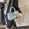Mode Nische tragbare kleine quadratische Tasche neue einfache und schöne Schultertasche Textur trendige Umhängetasche