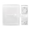 Jewelry Storage Albums Desktop Drawer Organizer BoxesTransparent Necklace Bracelet Ring Book Holder Jewelry Bag Storage Book