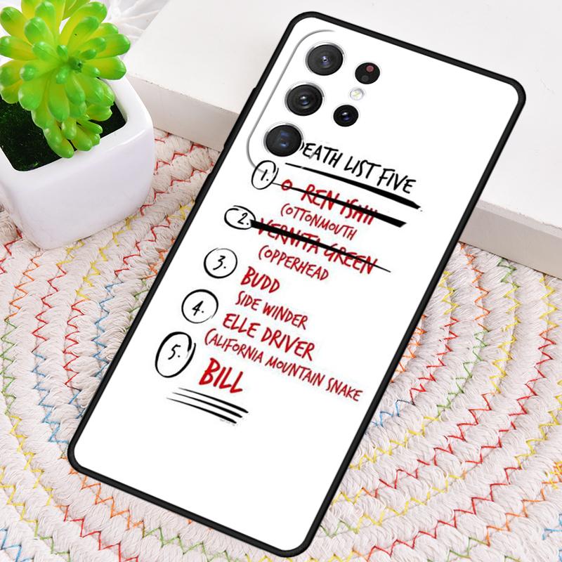 Kill Bill Silikon Handyhülle Für Samsung Galaxy note 10 pro S26 S25 S24 S23 S22 S21 Plus S25Ultra Capa Cover