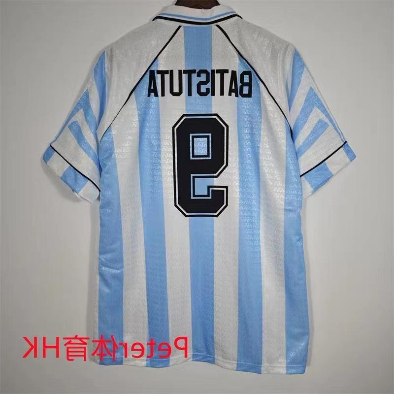 England/Argentina/Arsene N/Royal M Retro Football Jersey Classic Nostalgic Replica Thai Version Game Training