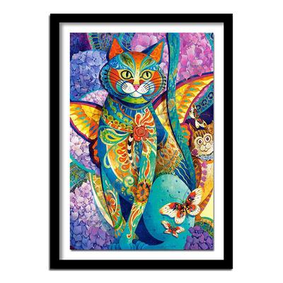 5D DIY Diamant Malerei Katze Kristall Zeichnung Handarbeit Geschenk voller Diamant Kreuzstich Home Decor