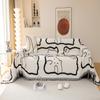 Home Living Room Decor Sofa Blanket Multipurpose Solid Color Furniture Cover Durable Fabric Dust-proof Anti-scratch