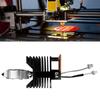 2 Pcs 0.4mm Hotend Kit Replacement for Snapmaker U1 3D Printer Extruder Hotend with 2 Silicone Sock 2 Nozzle Brush 2 Spill Mat
