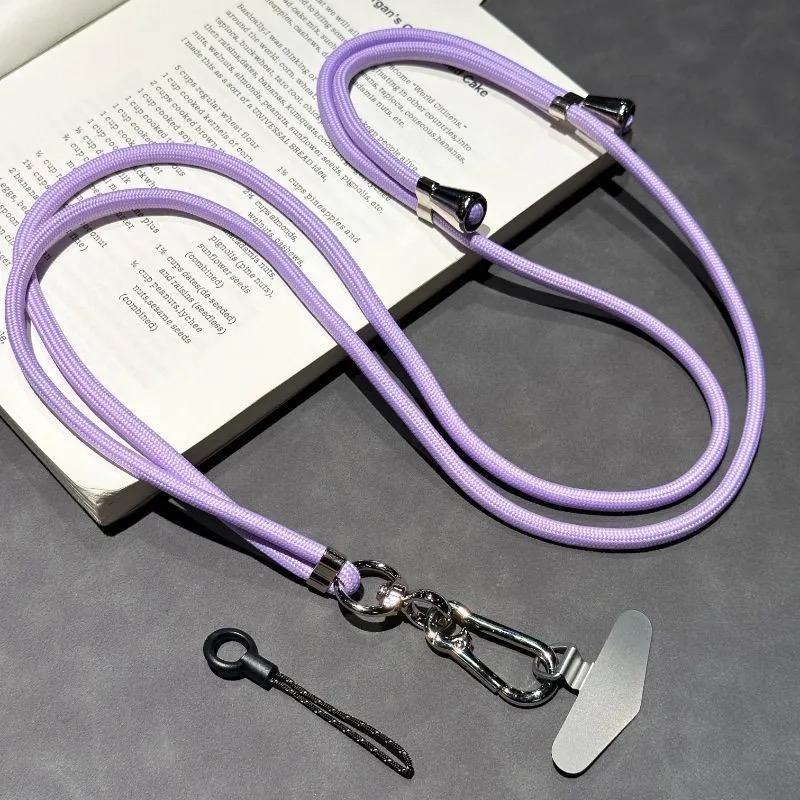 Universal Adjustable Phone Lanyard Detachable Neck Cord For Mobile Key Lanyard Colorful Neck Strap Pendant With Card Accessories