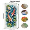 Lotus Leaf Carp Large Size Diamond Painting Swan Lake Diy Full Square Round Drill Rhinestone Embroidery Animal Wolf Mosaic Cross Stitch Kits
