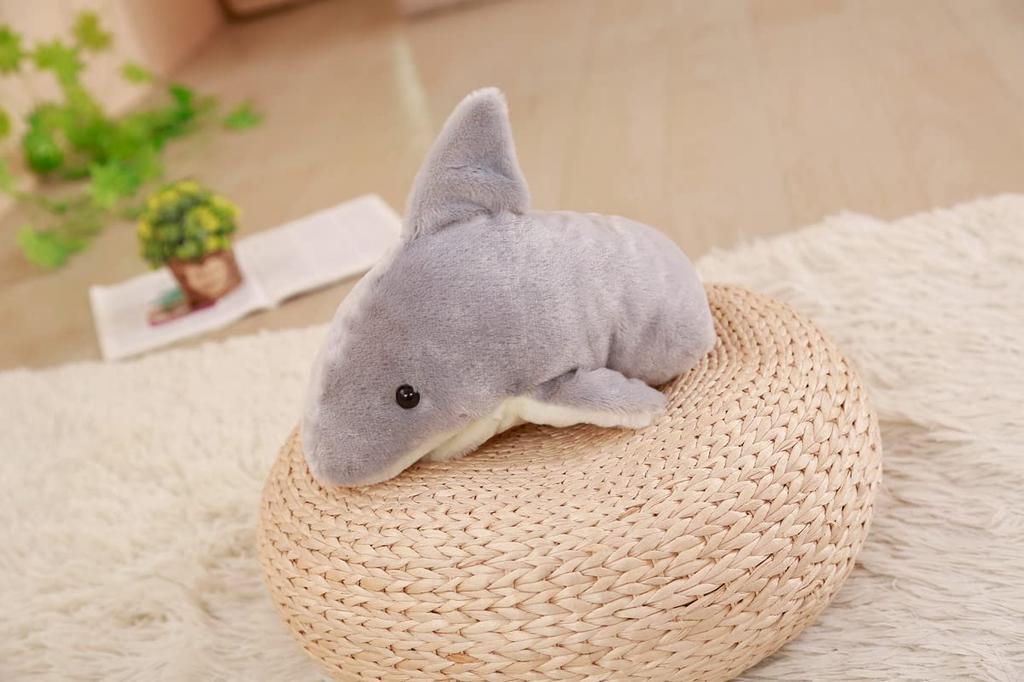(pont du monde) puppet hand puppet stuffed animal ventriloquism puppet show finger puppet children animal (shark)