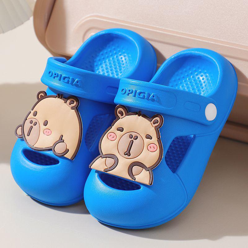 Summer Cartoon Cute Girls' Slippers, Non-Slip Soft Sole for Indoor/Bath Use